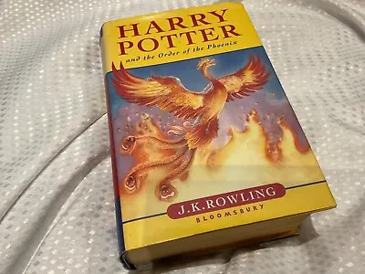Buy 1st Edition Harry Potter & The Order Of The Pheonix With Dust Jacket • 9.99£
