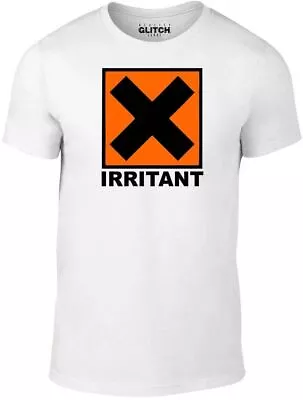 Buy Irritant Symbol T-Shirt - Funny T Shirt Fancy Dress Annoying Joke Chemical Humor • 12.99£