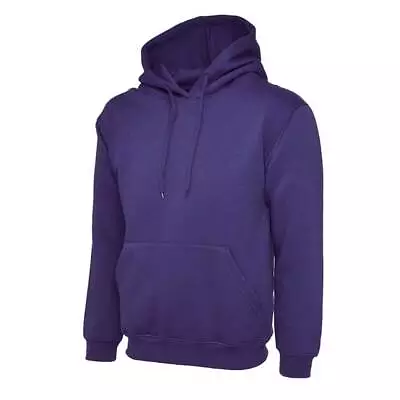 Buy Mens Womens Hoodie Heavyweight Unisex Hooded Pullover Thick Jumper (2 For £27) • 15.52£