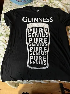 Buy Guinness T Shirt Men’s Medium  • 2£