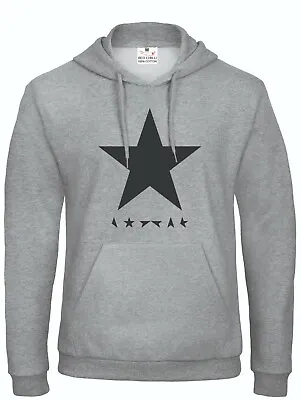 Buy David Bowie BlackStar Inspired Unisex Retro Hoodie Ziggy Music   • 15.99£