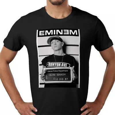 Buy Eminem Mugshot Hip Hop Rap Dre Music Pop Art T-shirt Tee - All Sizes & 3 Colours • 19.99£