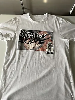 Buy Dragon Ball Z T-Shirt Size XL White Primark Goku Anime Short Sleeve • 7.99£
