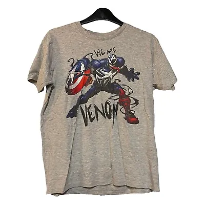 Buy Marvel Venom/Captain America T Shirt | Size Small • 5£