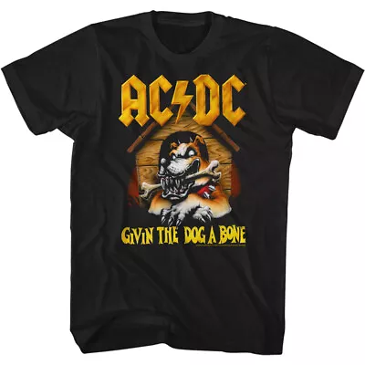 Buy ACDC Givin The Dog A Bone Men's T Shirt Official Heavy Metal Music Merch • 49.86£