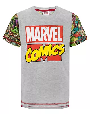 Buy Marvel T-Shirt For Boys | Kids Superhero Comics Top • 11.95£