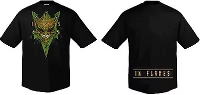 Buy IN FLAMES - Evil Head - T-Shirt - Größe Size XL + XXL - Neu • 18.13£