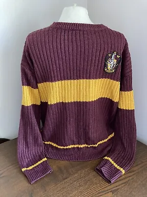 Buy XS 43 Inch Chest Harry Potter Gryffindor Quidditch Ugly Christmas Jumper Sweater • 19.99£