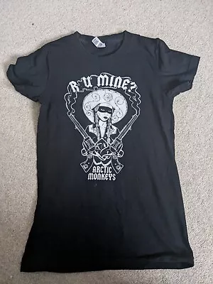Buy Arctic Monkeys Women's T Shirt 2012 AM R U Mine Black Small • 22.49£