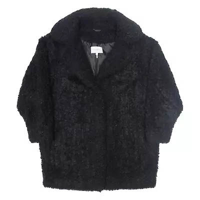 Buy SANDRO Teddy Fleece Womens Jacket Black S • 73.99£