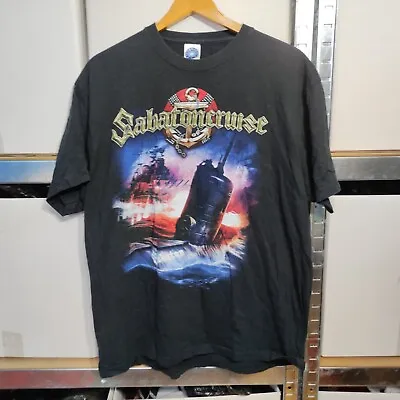 Buy Sabaton Cruise 2013 Black T-Shirt Size XL Starworld Tour Concert • 19.69£