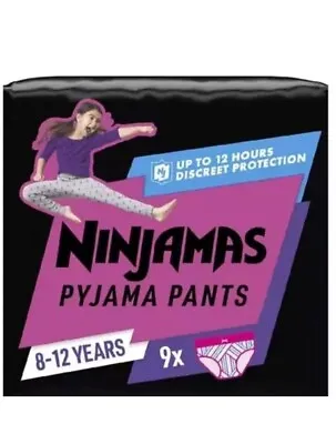 Buy Pampers Ninjamas Pyjama Training Pant Night Time Pants With 12hr Leak Protection • 6.99£