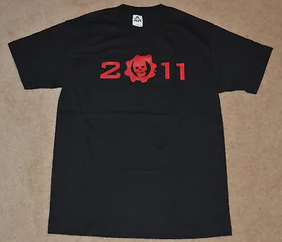 Buy NEW! GEARS OF WAR 3 2011 T-Shirt Black M Medium Red Crimson Omen GOW  • 72.39£