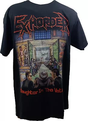 Buy Exhorder - Slaughter In The Vatican T-Shirt Größe M - Official Merchandise • 21.59£