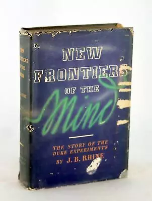 Buy J B Rhine 1st Ed New Frontiers Of The Mind The Story Of The Duke Experiments ESP • 28.34£