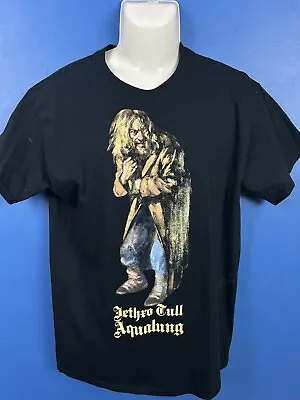 Buy JETHRO TULL Ian Anderson Aqualung 2017 Australian Tour Band Shirt Medium • 34.78£