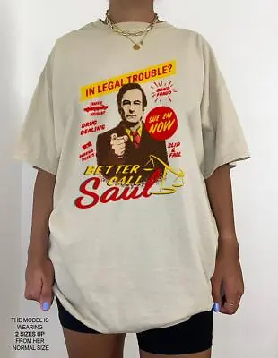 Buy In Legal Trouble? Better Call Saul Shirt, Breaking Bad Saul Goodman Shirt • 25.52£
