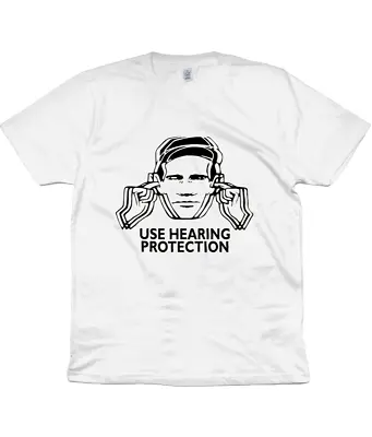 Buy USE HEARING PROTECTION - Organic T-Shirt - Colours - Factory Records - New Order • 19.99£