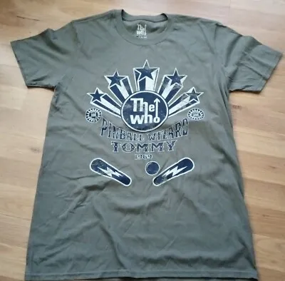 Buy The Who-PINBALL WIZARD/TOMMY 1969 Official Reissue Graphic Grey T Shirt Size M  • 12.99£