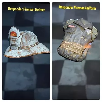 Buy Fallout76 Ps4/5 Ultra Rare Apparel Responders Fireman Outfit • 30£