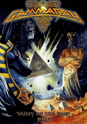 Buy 1997 Gamma Ray Valley Of The Kings POSTER / KEYCHAIN / MAGNET / PATCH / STICKER • 8.13£