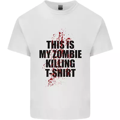 Buy This Is My Zombie Killing Halloween Horror Mens Cotton T-Shirt Tee Top • 10.99£