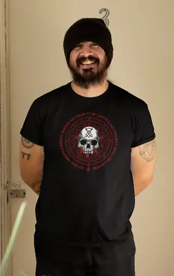 Buy Deadstar Clothing 'sigil Of Lucifer' Men's Black T-shirt Size Xl *new • 12.95£