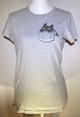 Buy Womens Graphic T Size Large Dragon In The Pocket • 5.67£