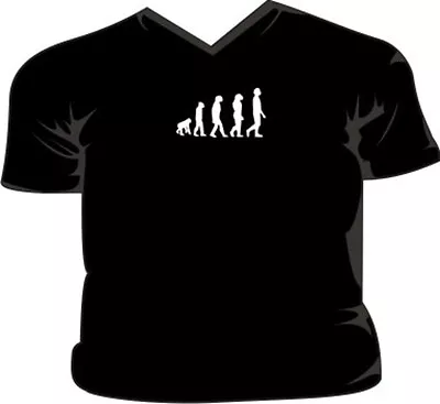 Buy Evolution Of Man V-Neck T-Shirt • 9.99£
