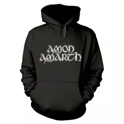 Buy Amon Amarth 'Grey Skull' Pullover Hoodie - NEW • 36.99£