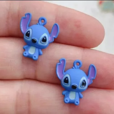 Buy Stitch Charms / Pendant  Stainless Steel X5 Jewelry Crafts 🇬🇧 • 3.99£