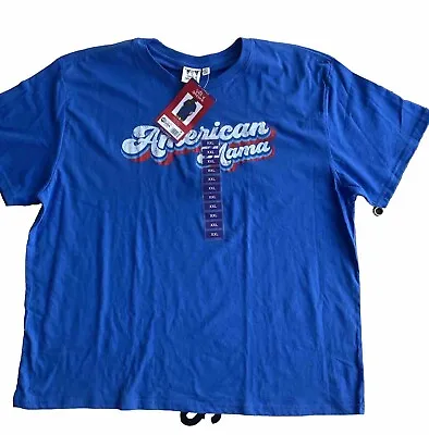 Buy Spirit Of America Women's PatrioticAmericana Short Sleeve Graphic T-Shirt • 9.47£