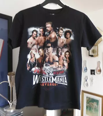 Buy Wwe 2008 Wrestlemania   Revenge   Tour T Shirt • 4.99£