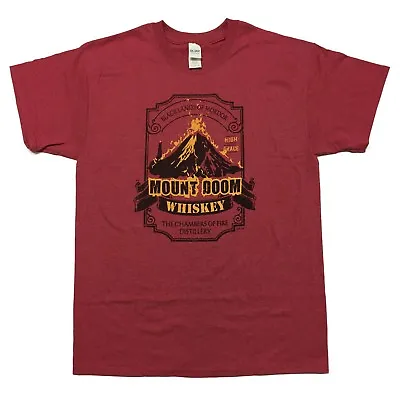 Buy LORD OF THE RINGS Inspired T-shirt (S-2XL): Mount Doom Whiskey > Screenprint • 15.99£