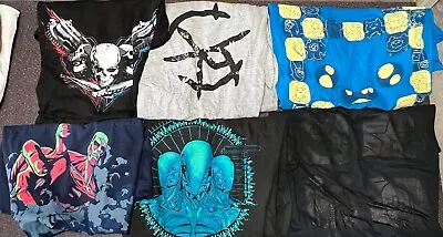 Buy Lot Of 6 Loot Crate T-Shirts 2XL XXL Halo Gears Of War Adventure Time Westworld • 37.79£