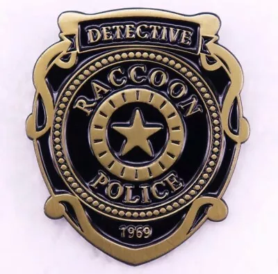Buy Resident Evil Raccoon Police Department Brooch Metal Enamel Pin Gamer • 8.95£