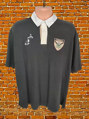 Buy Bnwt Mens Guiness Size Uk 40 Black Mix Rugby Football Shirt Top Official Merch • 16.99£