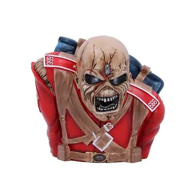 Buy Iron Maiden The Trooper Eddie Bust Box (Small) Nemesis Now Metal Official Merch • 29.99£