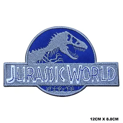 Buy Jurassic World Park Movie Logo Embroidered Sew/Iron On Patch Patches • 2.49£