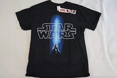 Buy Star Wars Logo & Light Saber T Shirt New Official Movie Film Return Of Jedi • 9.99£