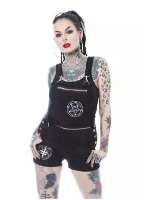 Buy Heartless Dungarees MAIA Black Womens Size 30    Ref CL11  • 34.99£