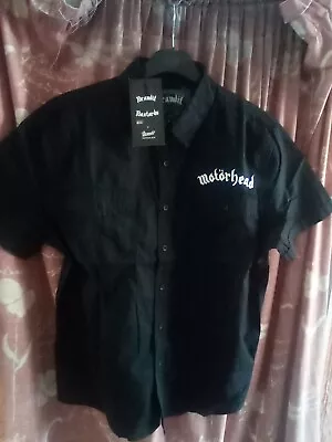 Buy Motorhead Shirt Sleeve Shirt New With Tags Size Large • 20£