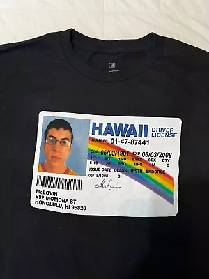 Buy Superbad Movie McLovin Hawaii Drivers License T Shirt Size Medium Brand New • 8.50£