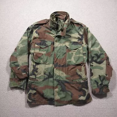 Buy Camo Jacket Mens Small Military M65 Cold Weather US Army Nato 4008 • 34.97£
