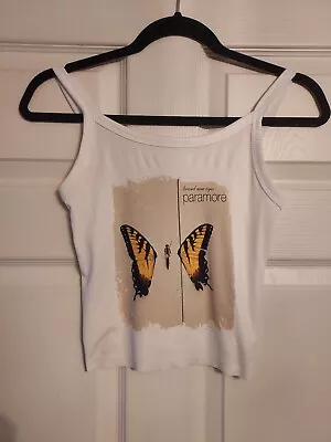 Buy Paramore Crop Top Paramore Shirt Brand New Eyes Album Butterfly Album Paramore  • 21.75£