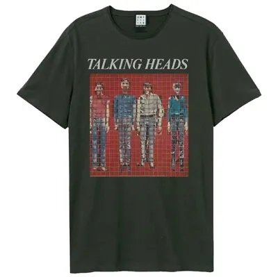 Buy Talking Heads Buildings And Food Amplified Vintage Charcoal  T Shirt • 20.99£