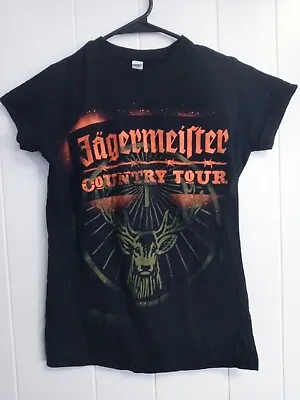 Buy Jagermeister Concert Tour Black T-Shirt Women's Size Small • 19.25£
