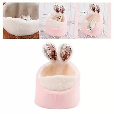 Buy 2-6pack Guinea Pig House Warm Bed Slippers Hamster Nest For Hamster Rat • 10.01£
