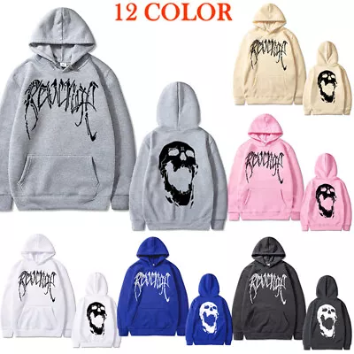 Buy REVENGE Revenge Skeleton Skull Hoodie Sweatshirt XXXTentacion Gift Christmas UK • 18.95£