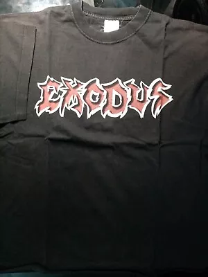 Buy Exodus Reunion 2002 Official European Tour T-Shirt - Bonded By Blood ULTRA RARE • 56.79£